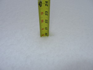 Snow Base at 20 Inches